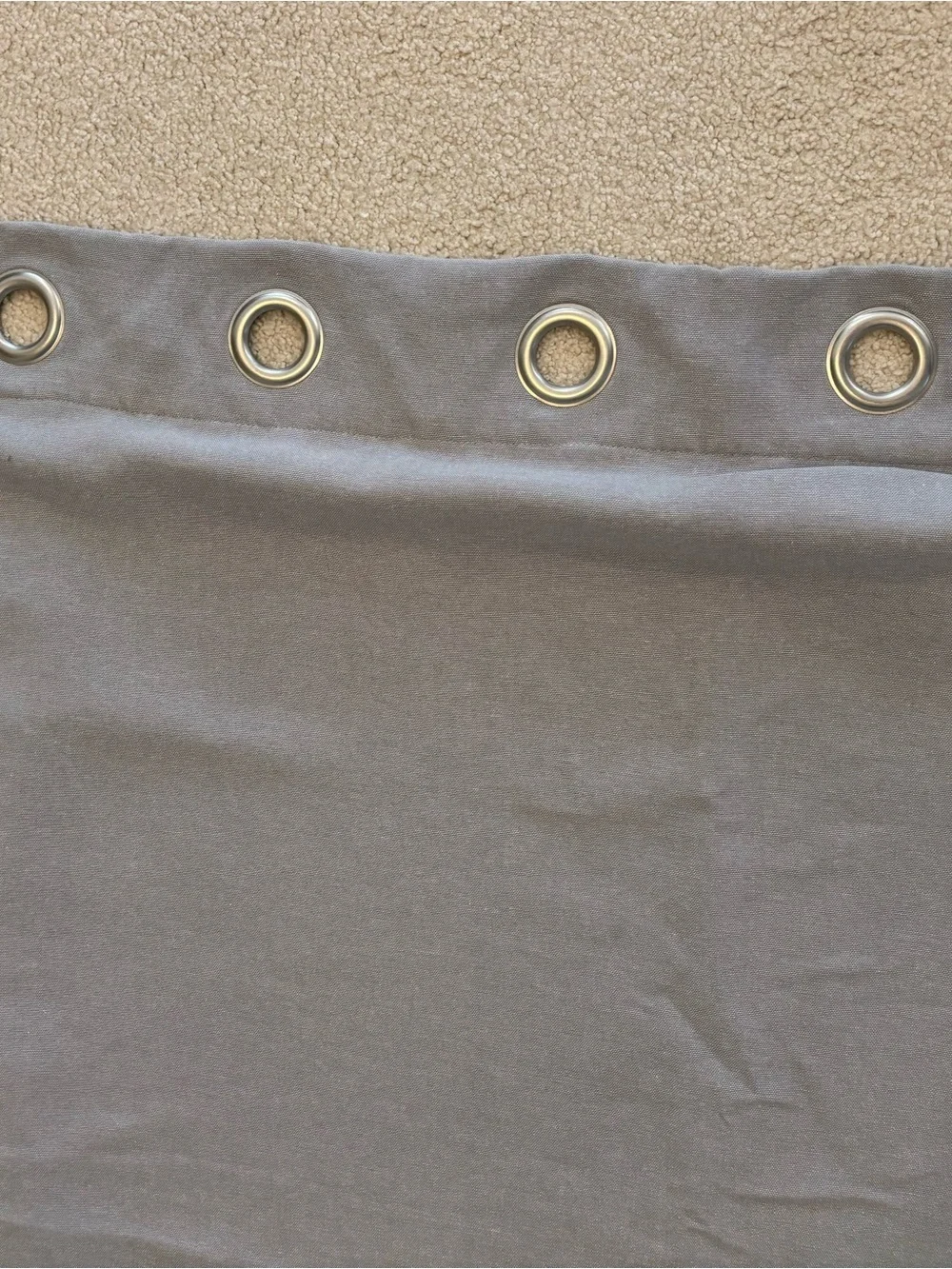 Pottery Barn Kids Hayden Gray Blackout Curtains - 4 panels